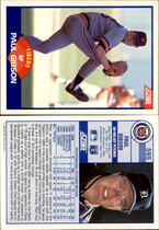 1989 Score Base Set #595 Paul Gibson