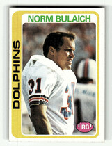 1978 Topps Base Set #368 Norm Bulaich