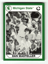 1990 Collegiate Collection Michigan State 200 #174 Dan Masteller