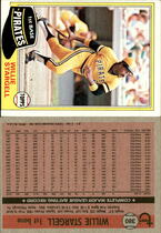 1981 Topps Base Set #380 Willie Stargell