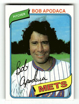 1980 Topps Base Set #633 Bob Apodaca