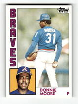 1984 Topps Base Set #207 Donnie Moore