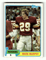 1981 Topps Base Set #104 Mark Murphy