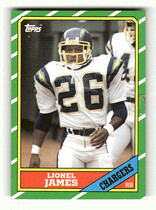 1986 Topps Base Set #232 Lionel James