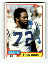 1981 Topps Base Set #64 Fred Cook