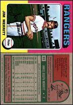 1975 Topps Minis #83 Jim Merritt