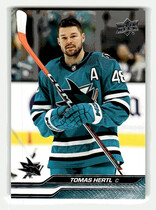 2023 Upper Deck Base Set #144 Tomas Hertl