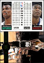 1993 SkyBox Showdown Series #SS6 Robinson vs Mutombo