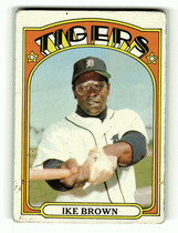 1972 Topps Base Set #284 Ike Brown