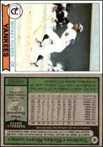 1979 Topps Base Set #60 Mickey Rivers