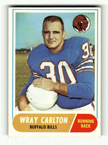 1968 Topps Base Set #97 Wray Carlton