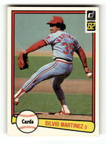 1982 Donruss Base Set #469 Silvio Martinez