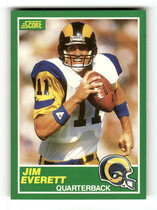 1989 Score Base Set #244 Jim Everett