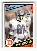 1984 Topps Base Set #69 Rick Upchurch