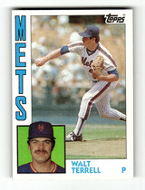 1984 Topps Base Set #549 Walt Terrell