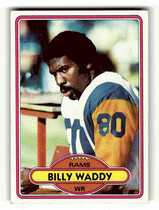 1980 Topps Base Set #342 Billy Waddy