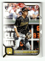 2022 Bowman Base Set #96 Hoy Park