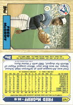 1987 Topps Traded #74T Fred McGriff