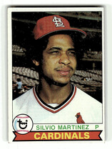 1979 Topps Base Set #609 Silvio Martinez