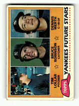 1981 Topps Base Set #424 Yankees Rookies