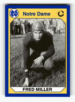 1990 Collegiate Collection Notre Dame 200 #120 Fred Miller