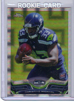 2013 Topps Chrome Xfractors #186 Christine Michael