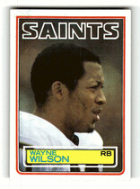 1983 Topps Base Set #119 Wayne Wilson