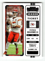 2022 Panini Contenders #58 Patrick Mahomes Ii