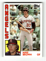 1984 Topps Base Set #643 Mike Brown