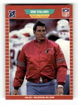 1989 Pro Set Base Set #341 Gene Stallings