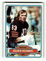 1980 Topps Base Set #327 Golden Richards