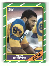 1986 Topps Base Set #81 Tony Hunter