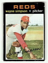 1971 Topps Base Set #339 Wayne Simpson