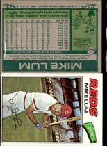 1977 Topps Base Set #601 Mike Lum