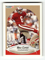 1990 Fleer Base Set #4 Mike Cofer