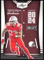 2023 Leaf Draft #81 Treveyon Henderson