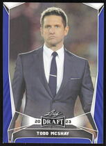 2023 Leaf Draft Blue #30 Todd Mcshay