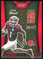 2023 Leaf Draft Red #83 Evan Stewart
