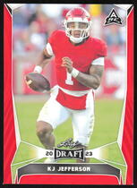 2023 Leaf Draft Red #37 Kj Jefferson
