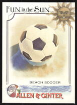 2023 Topps Allen & Ginter Fun in the Sun #FITS-8 Beach Soccer