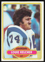 1980 Topps Base Set #412 Louie Kelcher