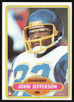 1980 Topps Base Set #365 John Jefferson