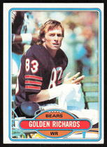 1980 Topps Base Set #327 Golden Richards