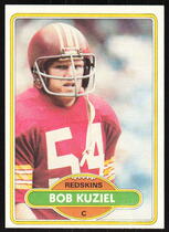 1980 Topps Base Set #104 Bob Kuziel