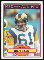 1980 Topps Base Set #25 Rich Saul