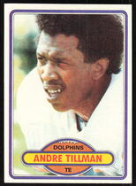 1980 Topps Base Set #16 Andre Tillman