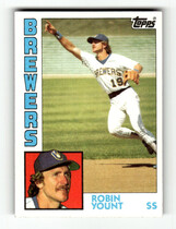 1984 Topps Base Set #10 Robin Yount