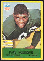 1967 Philadelphia Base Set #80 Dave Robinson