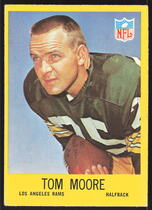 1967 Philadelphia Base Set #93 Tom Moore
