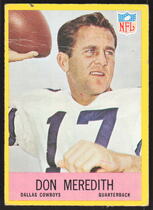 1967 Philadelphia Base Set #57 Don Meredith